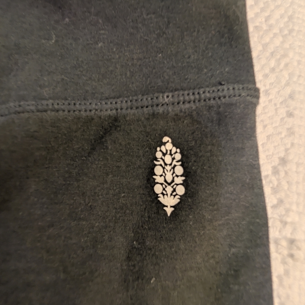 Free People Movement "Turnout Leggings” with Ballet Ties Size Medium - Picture 2 of 8